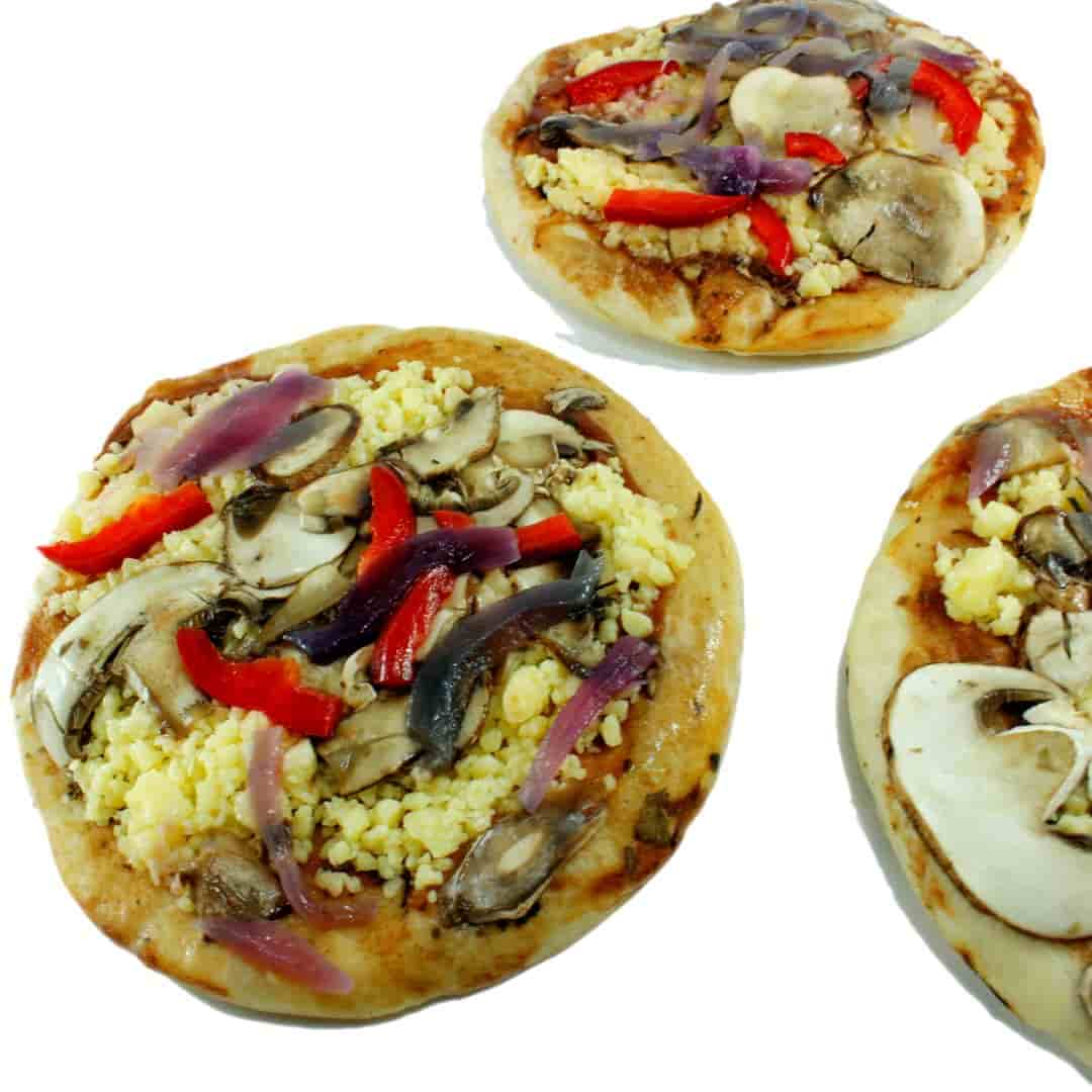 Mini Pizzas Vegetariana